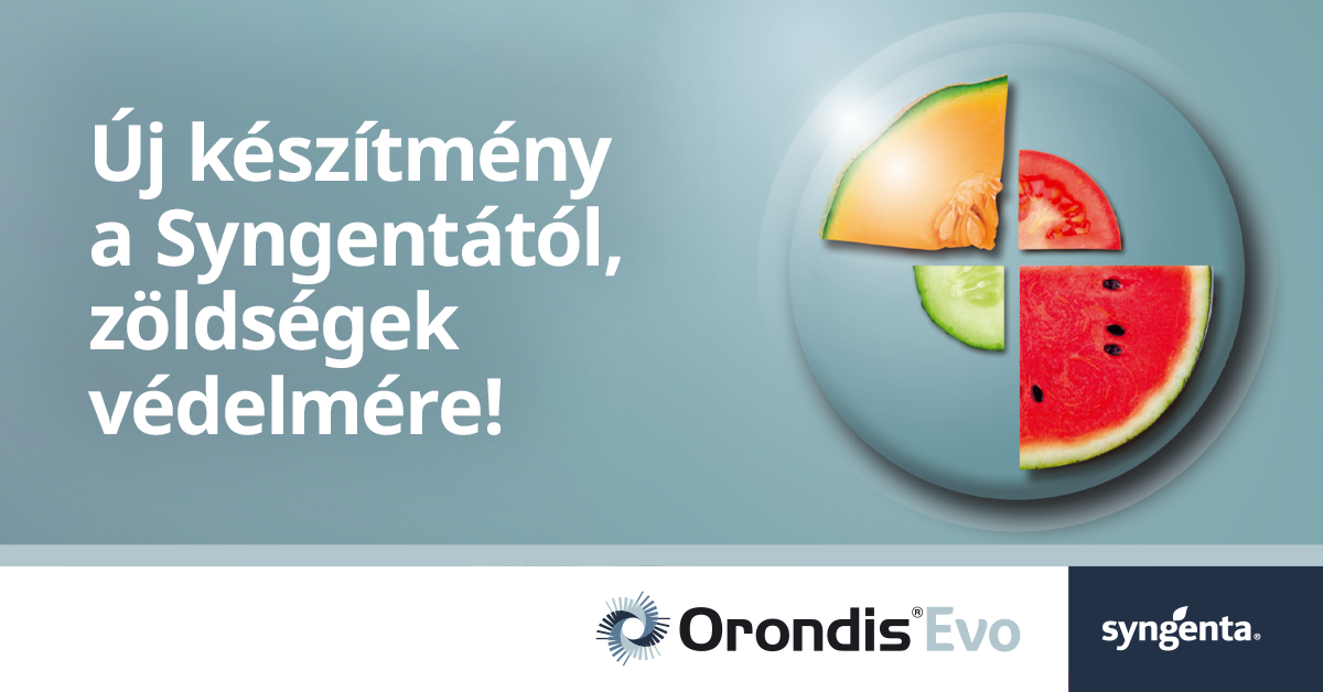 Orondis Evo új készítmény a Syngentától, zöldségek védelmére