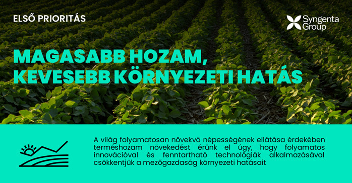 Magasabb hozam, kisebb környezeti hatással