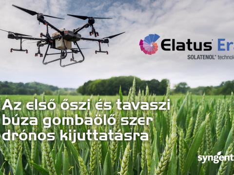 Védelem és biztonság már a levegőből is – engedélyt kapott az Elatus Era drónos kijuttatásra
