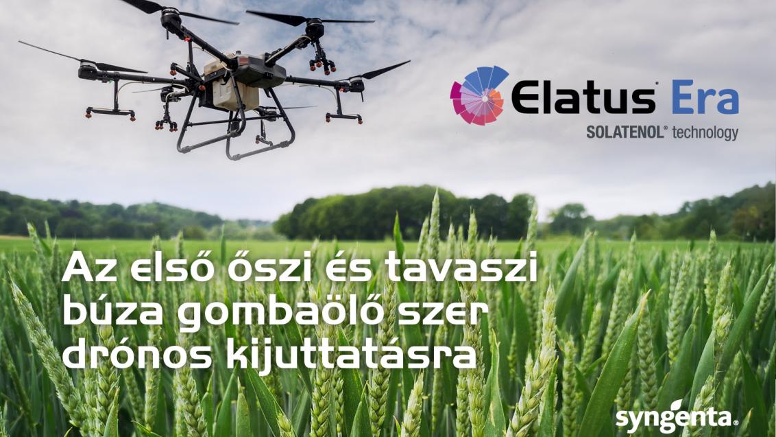 Védelem és biztonság már a levegőből is – engedélyt kapott az Elatus Era drónos kijuttatásra