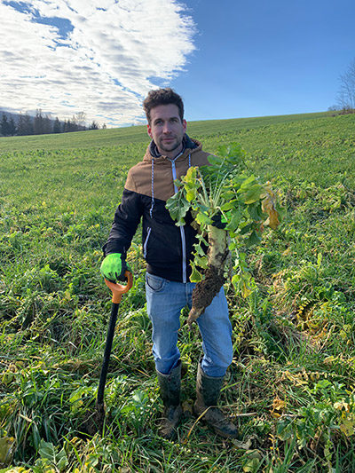 Bakocs Marcell, növénytermesztési ágazatvezető (Sásdi Agro Zrt.) Fotó: Syngenta