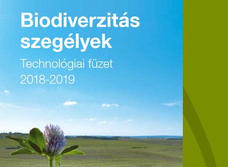 Biodiverzitás szegélyek - technológiai füzet 2018-2019