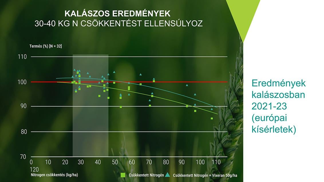 Kukorica terméseredmény Vixeran 2023