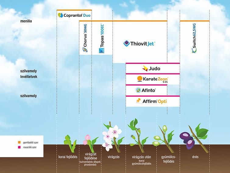 SYNGENTA NÖVÉNYVÉDELMI TECHNOLÓGIA SZILVÁBAN - 2026