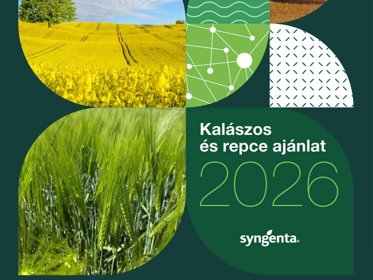 Kalászos  és repce ajánlat  2026