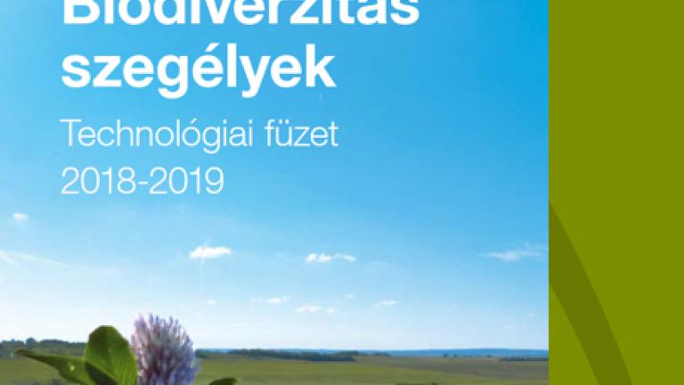 Biodiverzitás szegélyek - technológiai füzet 2018-2019
