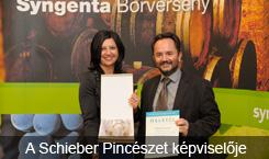 A Schieber Pincészet képviselője