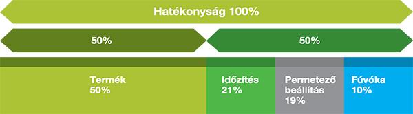 Kijuttatás hatékonyság
