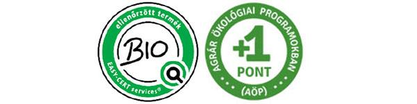 Bio Cert + AÖP 1 pont