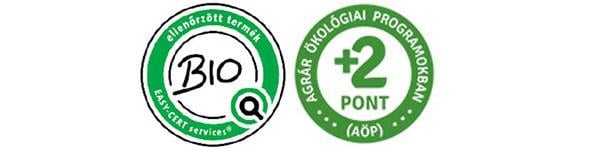 BIO CERT + AÖP 2 pont